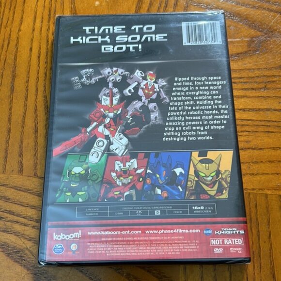 DVD Tenkai Knights Rise of the Knights - Manga Anime Animation - NR - NEW - Picture 2 of 2